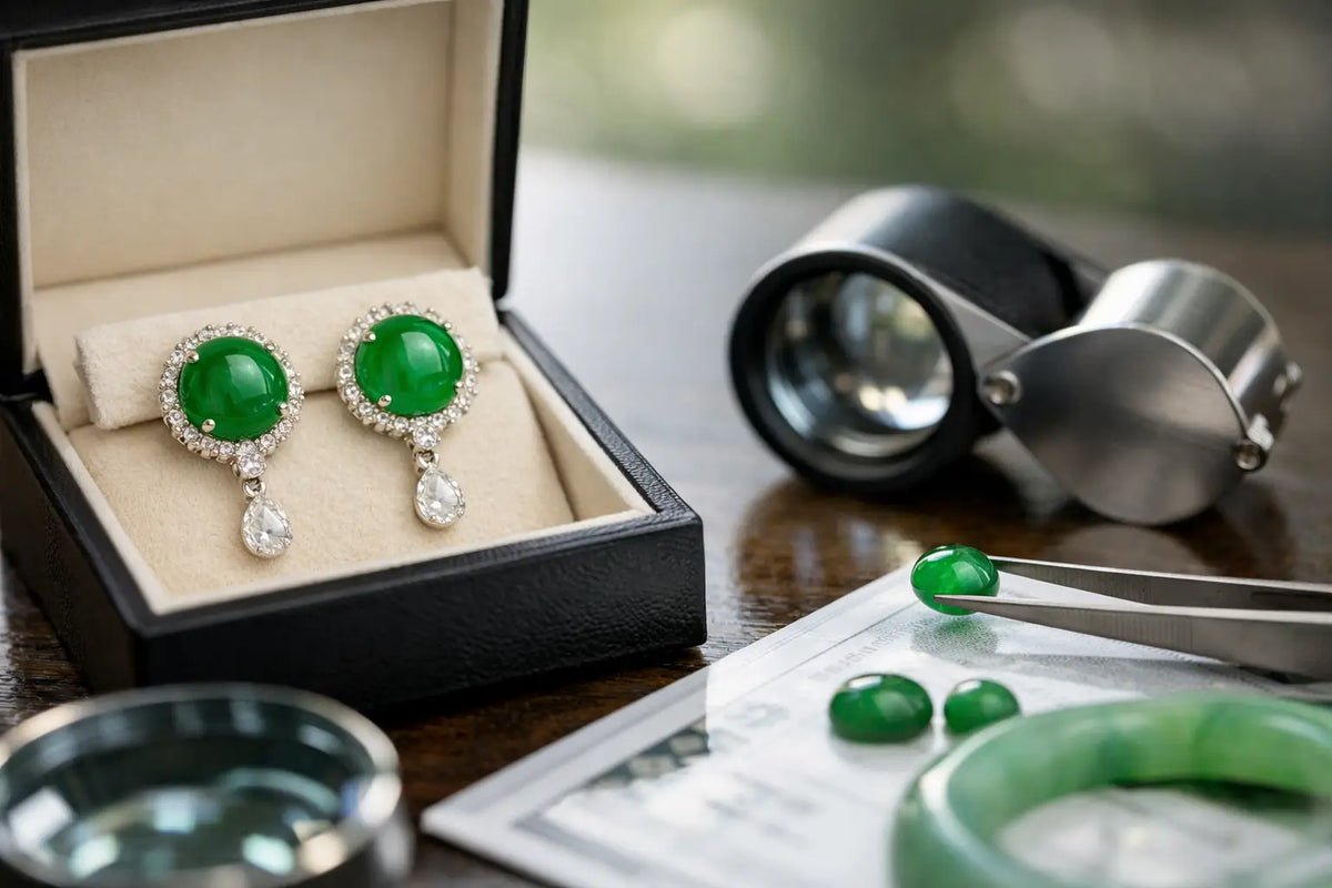 Review Certified Jadeite Earrings Before You Buy