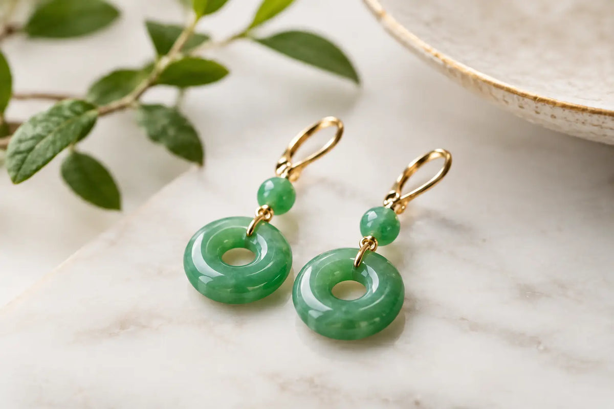Jadeite Earrings Worth Keeping for Generations