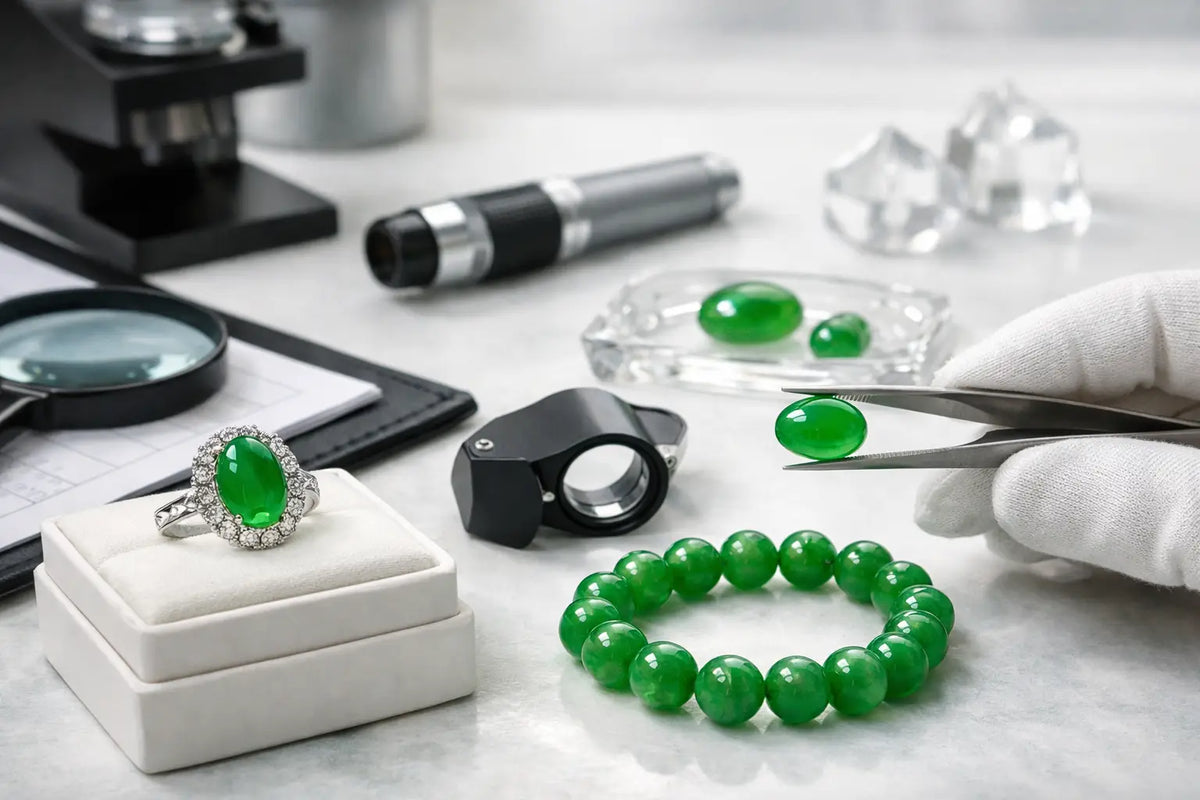 Jadeite Jewelry Certification Explained