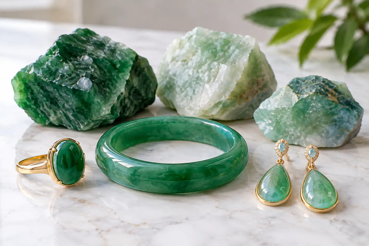 What Is Guatemalan Jadeite Color Range in Fine Jewelry?