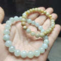 Burmese Jadeite Bracelet Set: Yellow & Icy Green, Untreated A-Grade - SL Precious