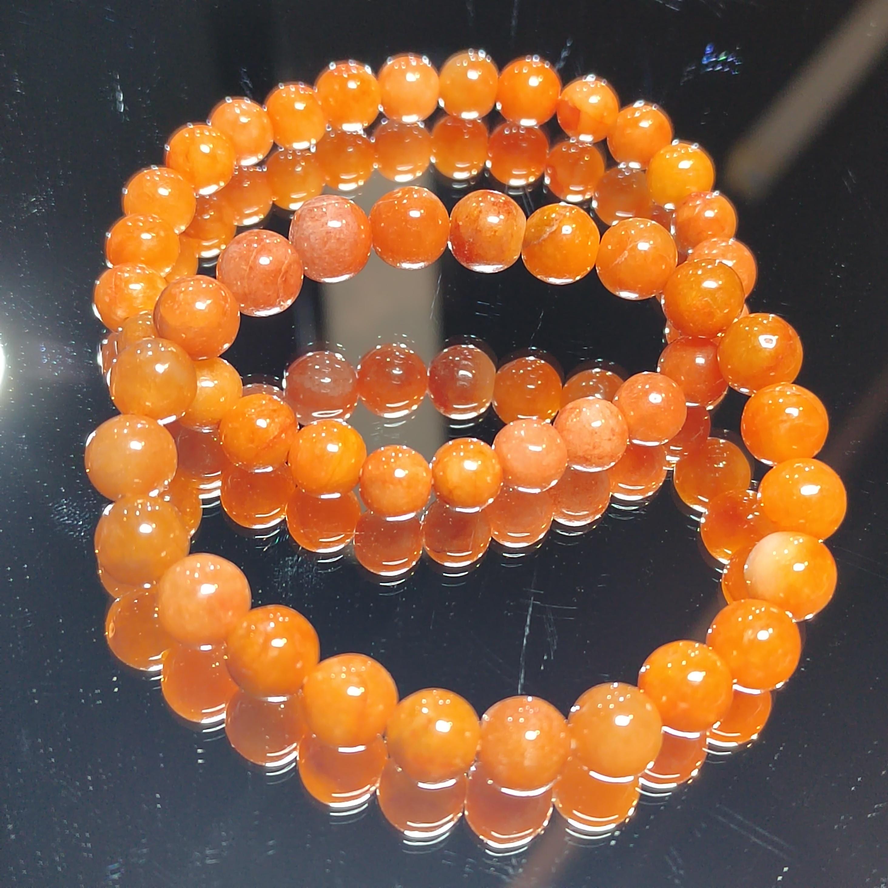 Certified Burmese Red Jadeite Bracelet: Natural Untreated Gemstone, 15cm Wrist SL426 - SL Precious
