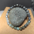 Certified Natural Untreated Burmese 4 Tones Wuji Six Surfaces Diamond Cut Bead Bracelet SL230 - SL Precious