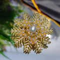 Elegant Brouch Rhinestone Water Pearl Snow, Leaf, Dragonfly, Sakura, Floral, Party Casual or Anniversary SL145, SL146,SL147,SL148, SL149 - SL Precious