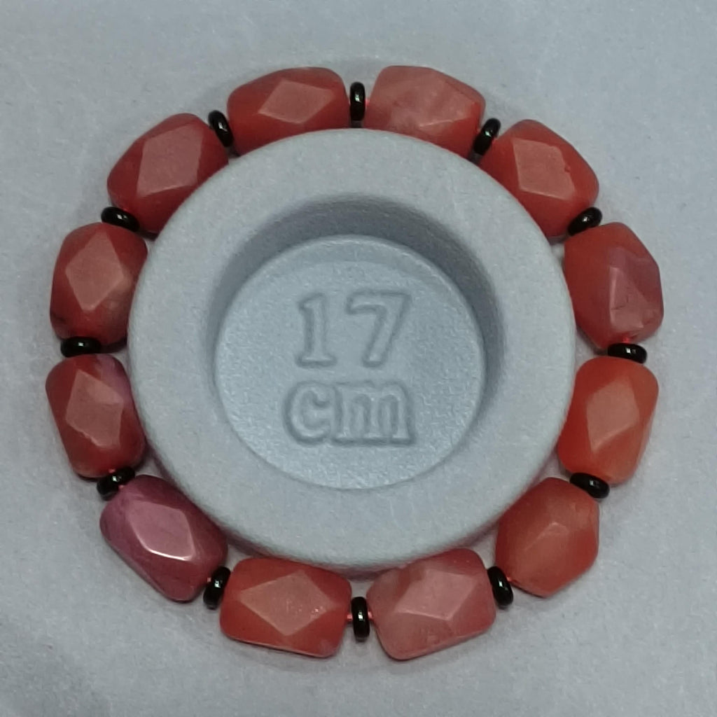 Certified Unique Yunna Baoshan Icy Red Orange Pink Nanhong Agate Cylinder - Rare Natural Design Hand-Cut with Special Uneven Style SL280