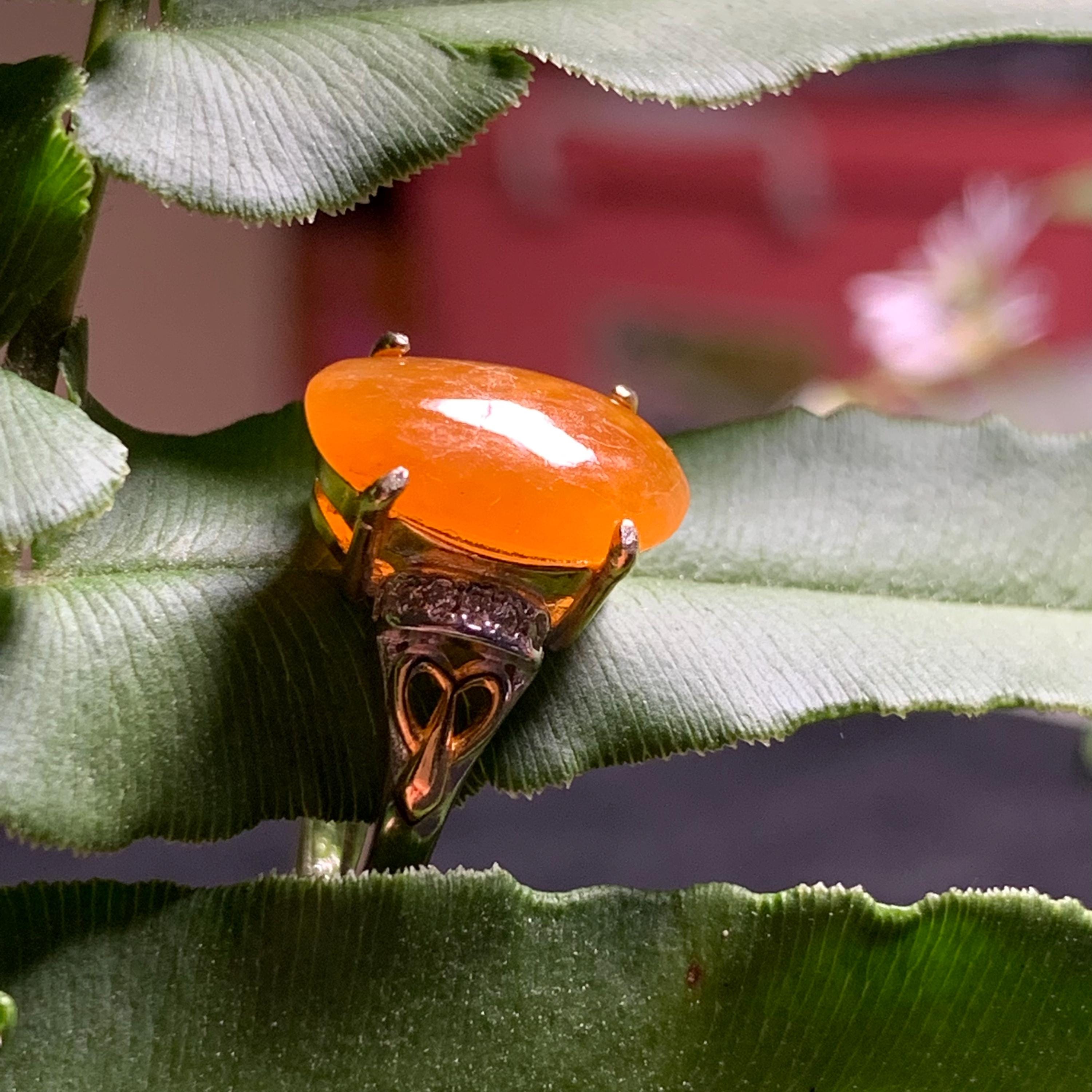 Burmese Certified A-Grade Natural Untreated Icy Yellow Oval Shape Jadeite Zircon S925 2 Tone White & Gold Plated Ring SL254X13
