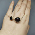 Unique Burmese Red Blood Amber Earring and Bracelet Set in 14K Gold Fill - Stunning Natural Beauty SL112 - SL Precious