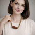 Certified Natural Handmade Design Hemo Jade Pendant Necklace Bracelet 河磨玉火燎皮原皮 | SL514 SL Precious