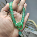 Natural Chalcedony Green Prayer, Calming Beads Bracelet SL106 - SL Precious