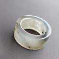 Natural China Xiuyu Jade Thumb Ring | Straight Cut | Two Designs SL304 SL305 SL Precious