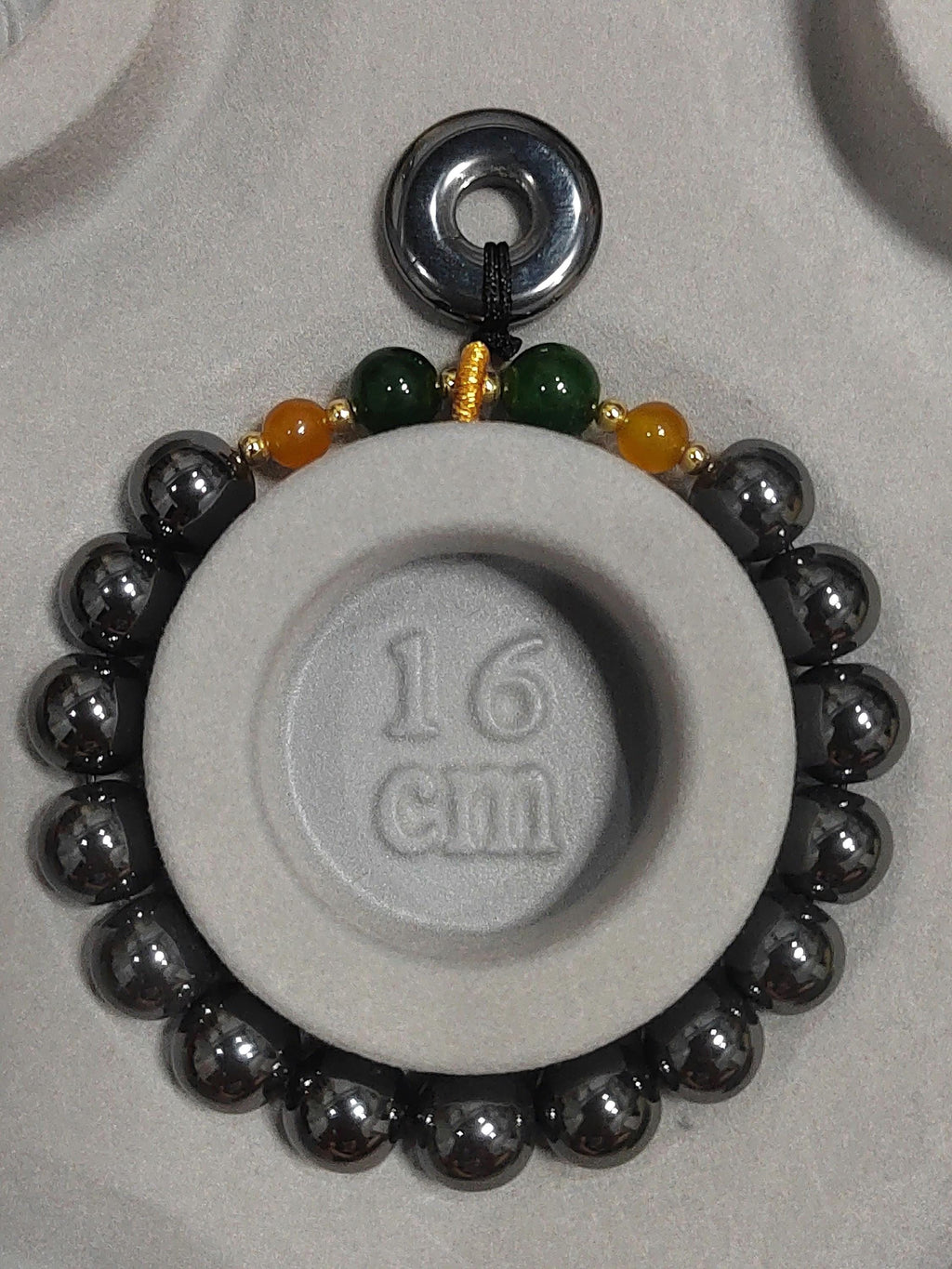 3pcs Set Terahertz Earrings, Bracelets & Necklaces Bead | Natural Handmade SL295