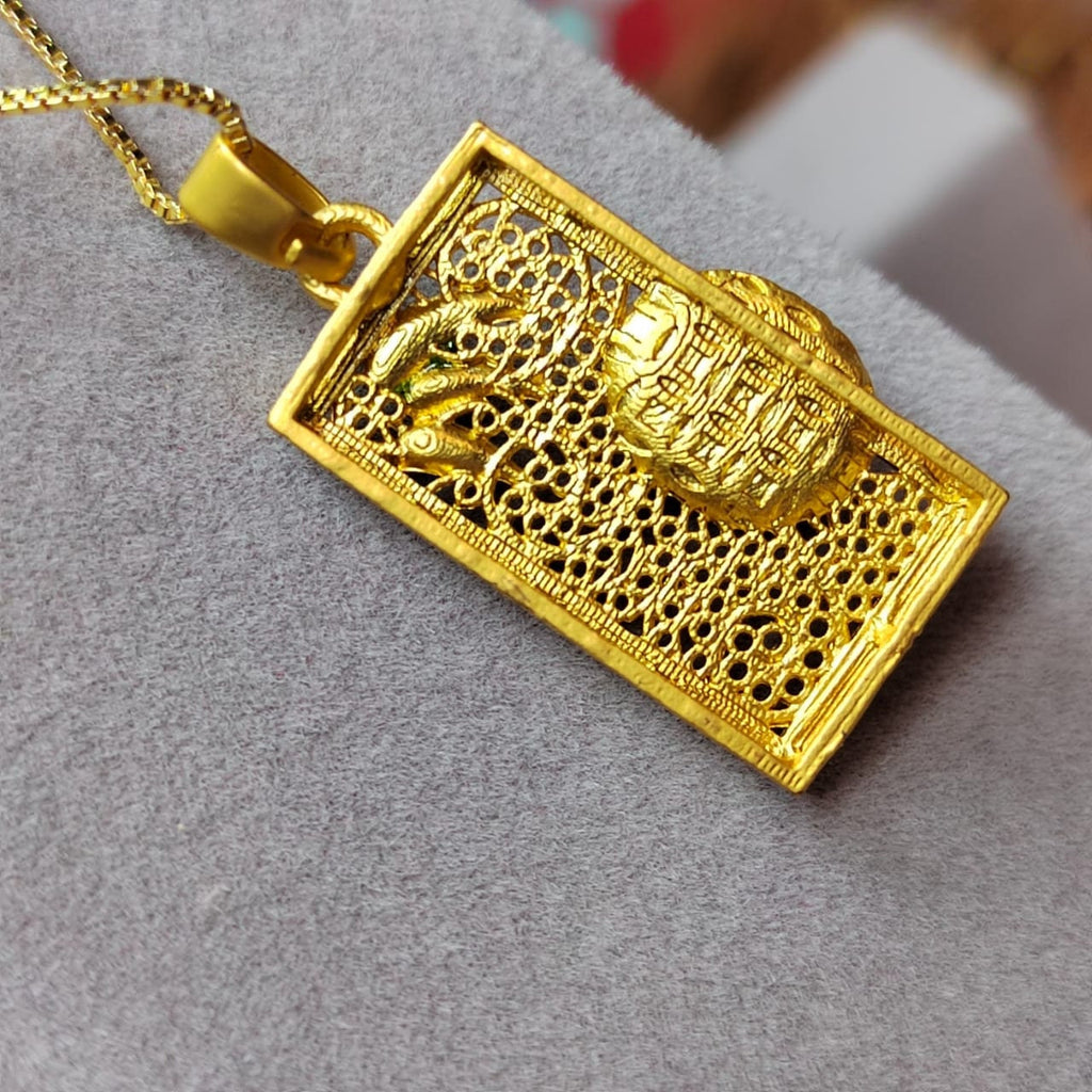 Handcrafted Red Blood Amber Pendant - Certified Burmese Amber in Bamboo Design