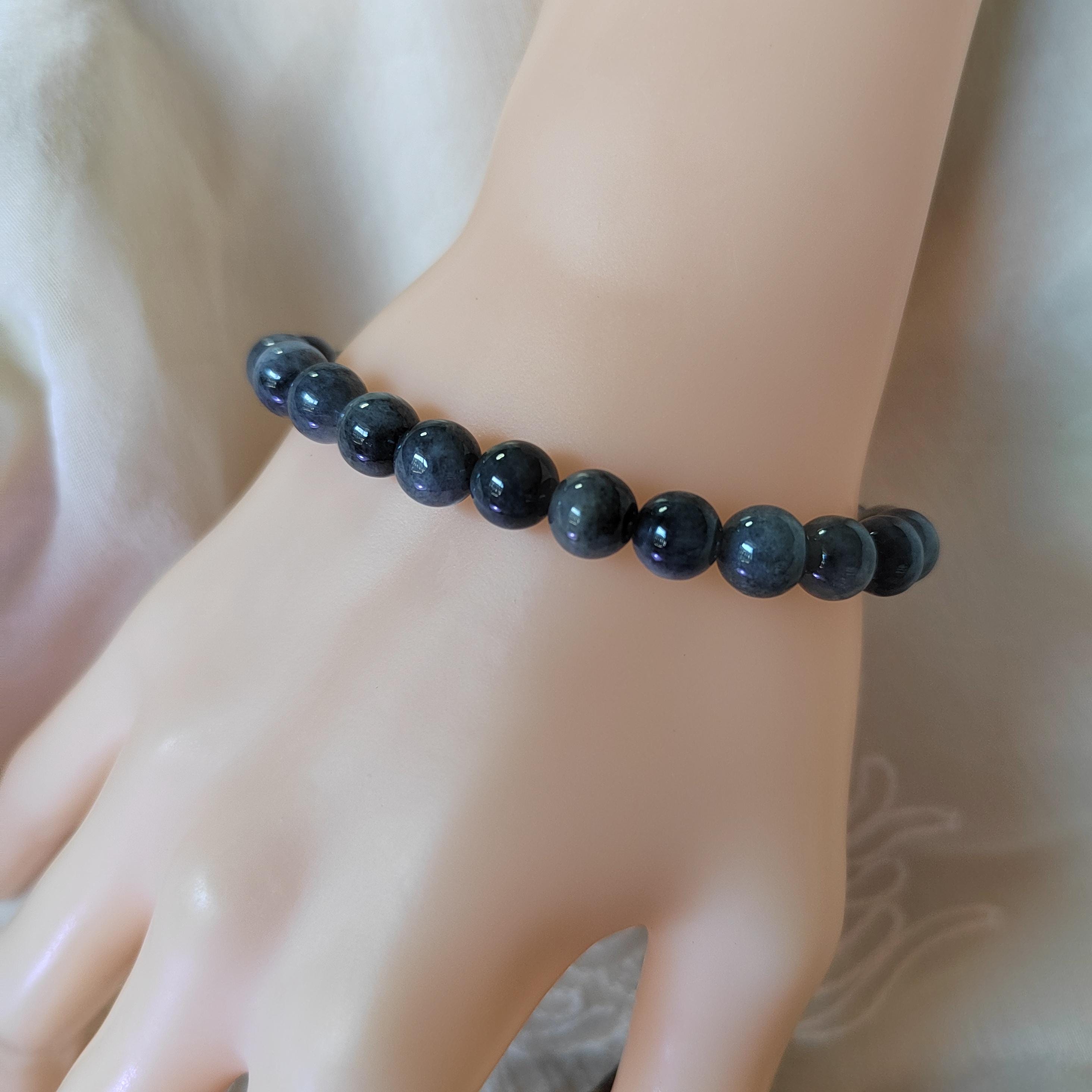 A-Grade Burmese Wuji Jadeite Beads Bracelet | Natural Untreated 天然鸟鸡手串 SL121