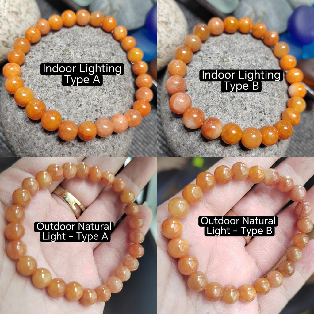 Certified Burmese Red Jadeite Bracelet: Natural Untreated Gemstone, 15cm Wrist SL426