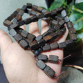 Natural Cultivated Agarwood Mala | 天然本草药沉 | Herb & Floral Aroma | 15-Year Cultivated Wood | Rectangular Beads | SL447 SL Precious