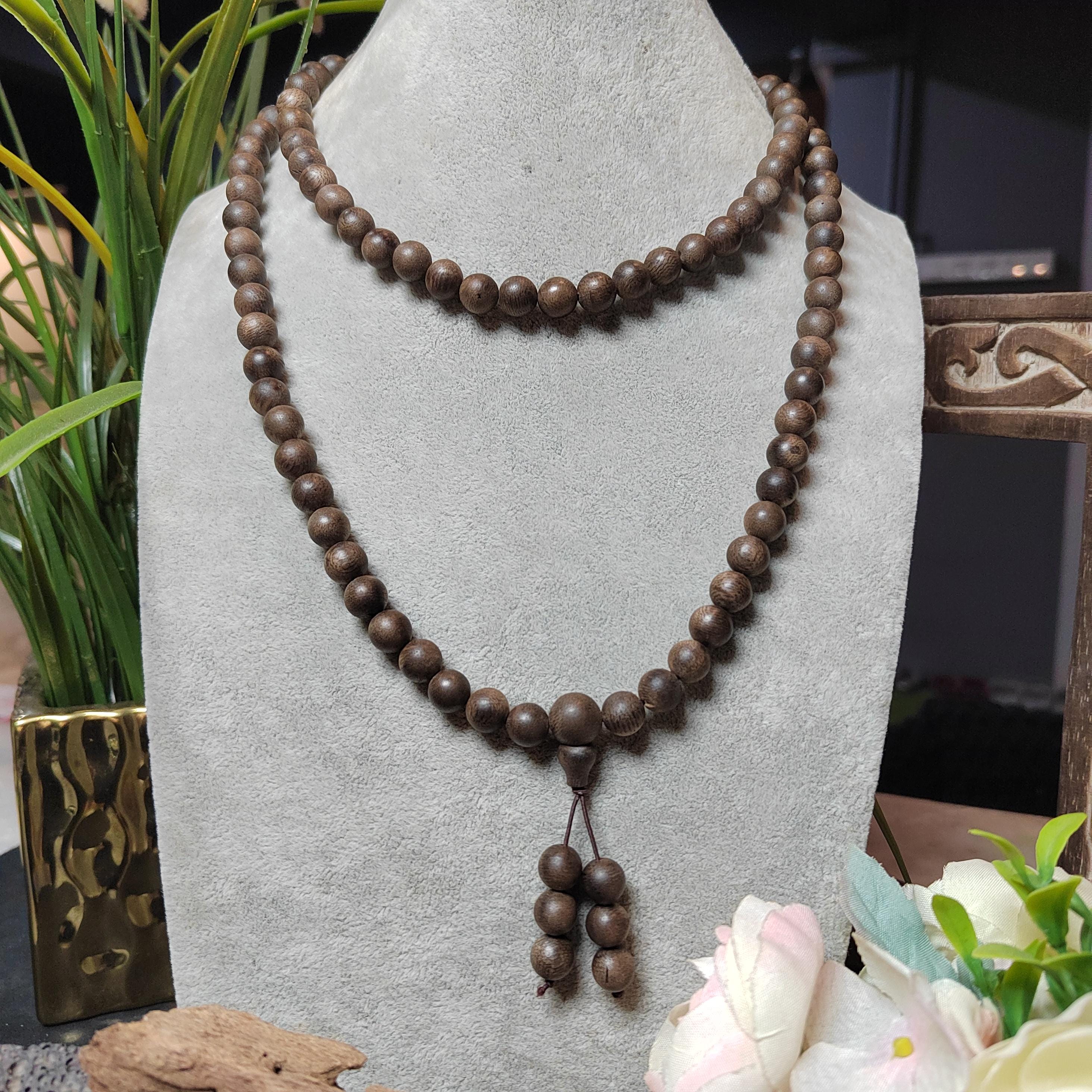 Kunlun Meige Agarwood Mala Beads – 108 Cultivated Hong Kong SL516