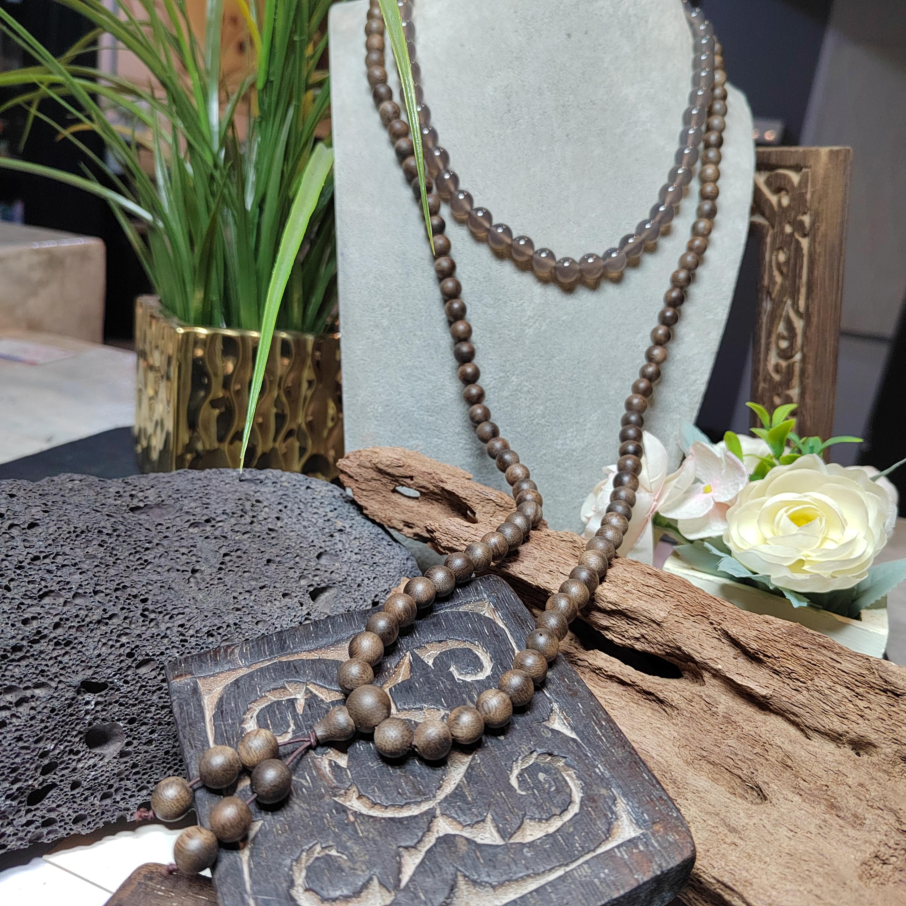 Kunlun Meige Agarwood Mala Beads – 108 Cultivated Hong Kong SL516