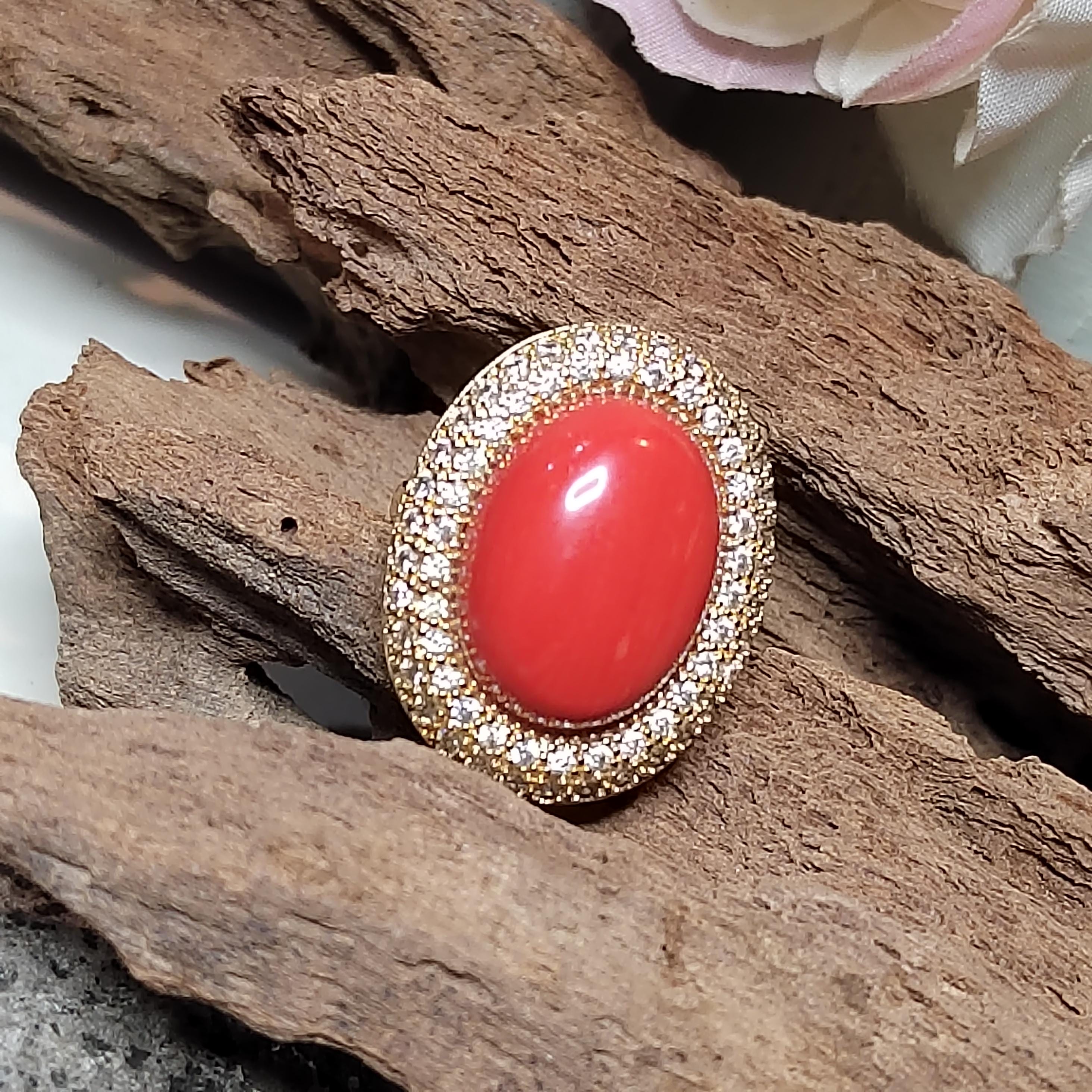 Certified Cultivated Momo Coral 3-Piece Jewelry Set SL357A