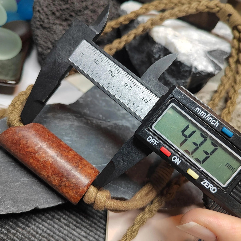 Certified Natural Handmade Design Hemo Jade Pendant Necklace Bracelet 河磨玉火燎皮原皮 | SL514 SL Precious