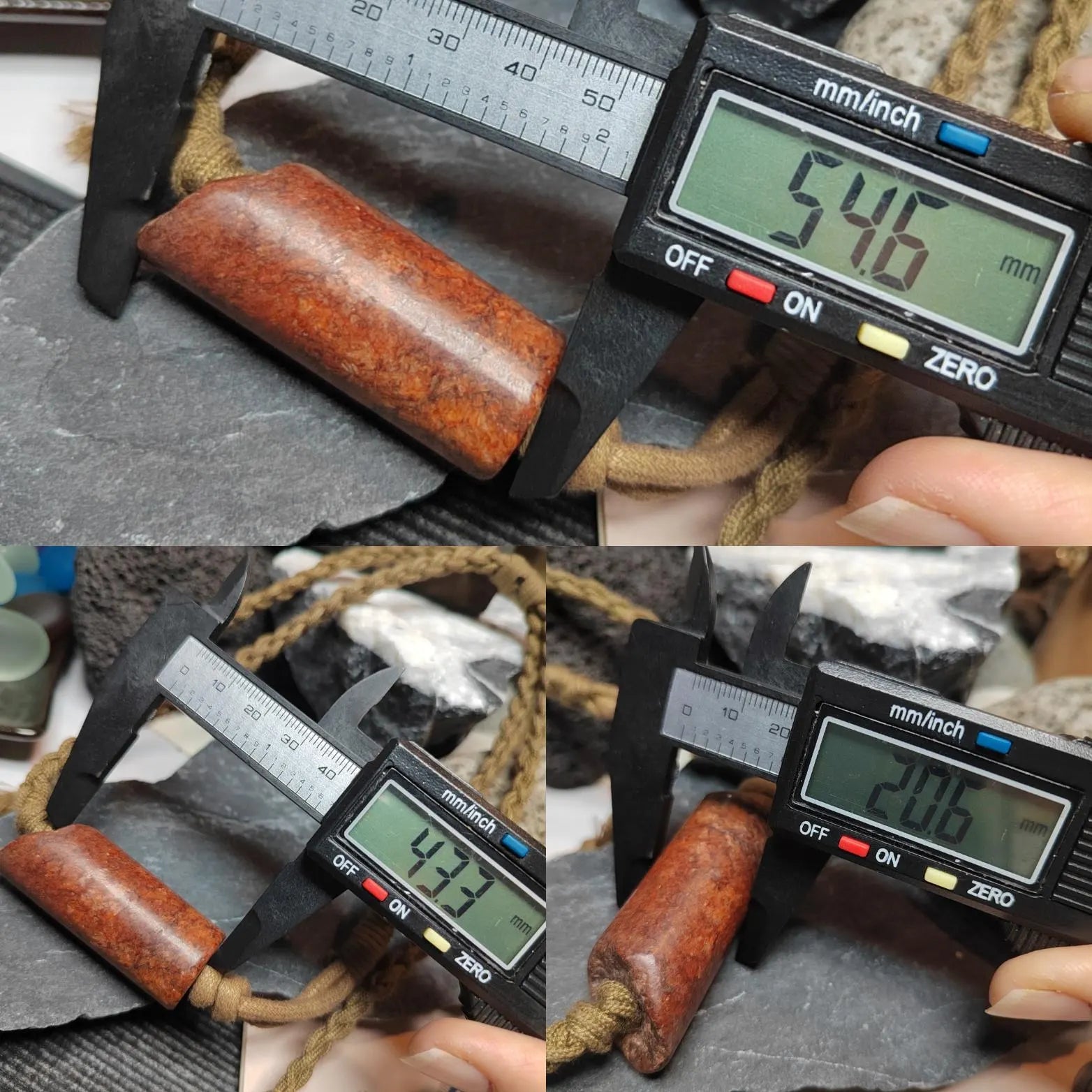 Certified Natural Handmade Design Hemo Jade Pendant Necklace Bracelet 河磨玉火燎皮原皮 | SL514 SL Precious