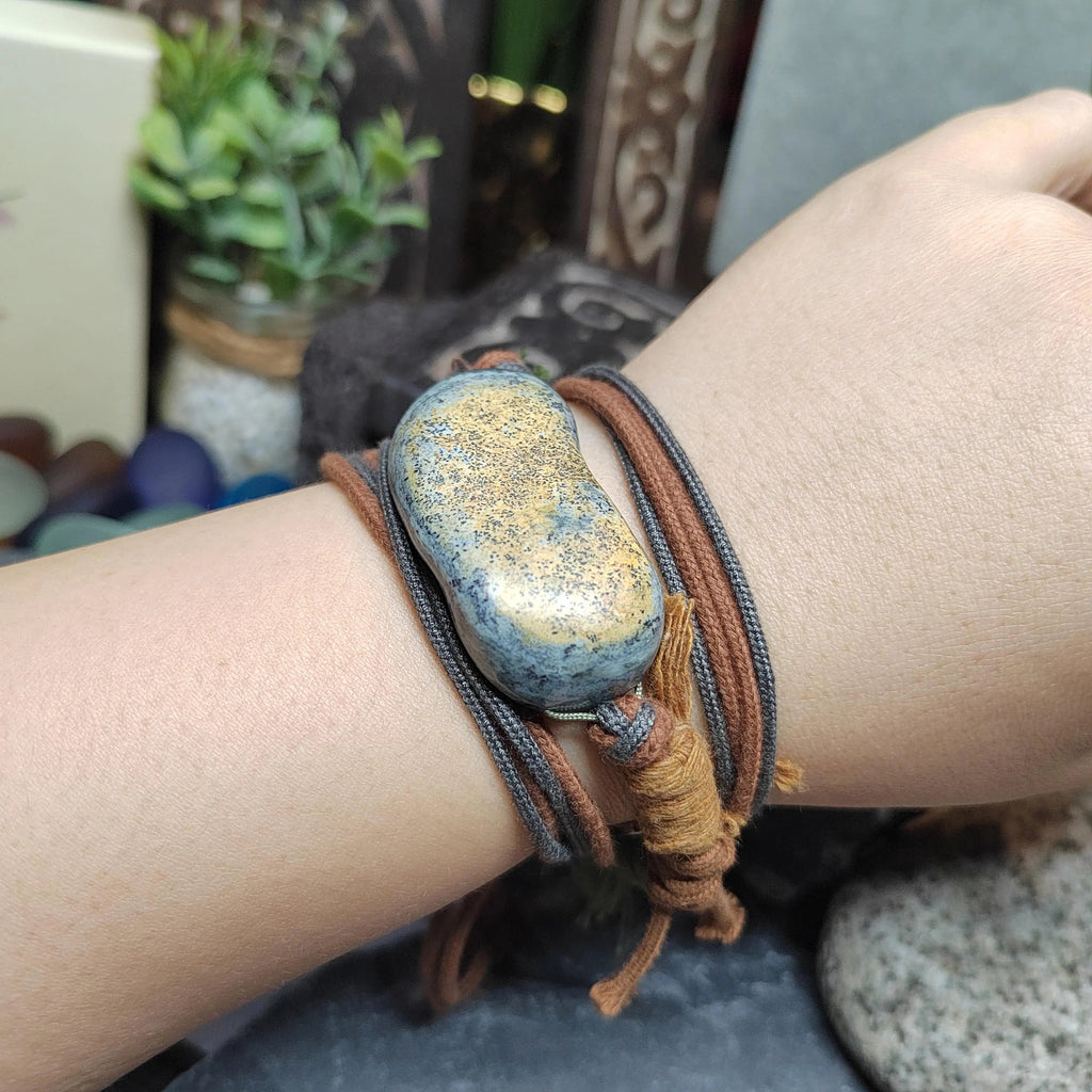 Certified Handmade 2‑Ways Design Pendant Necklace & Bracelet 段树林河磨玉枕头水草 | SL513 SL Precious