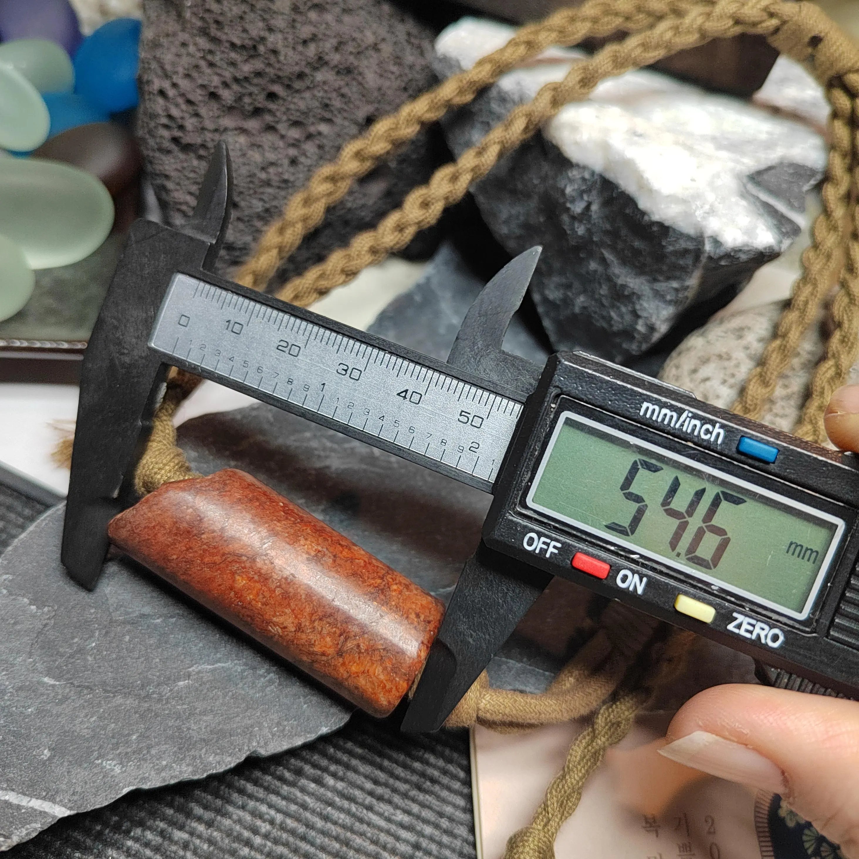 Certified Natural Handmade Design Hemo Jade Pendant Necklace Bracelet 河磨玉火燎皮原皮 | SL514 SL Precious