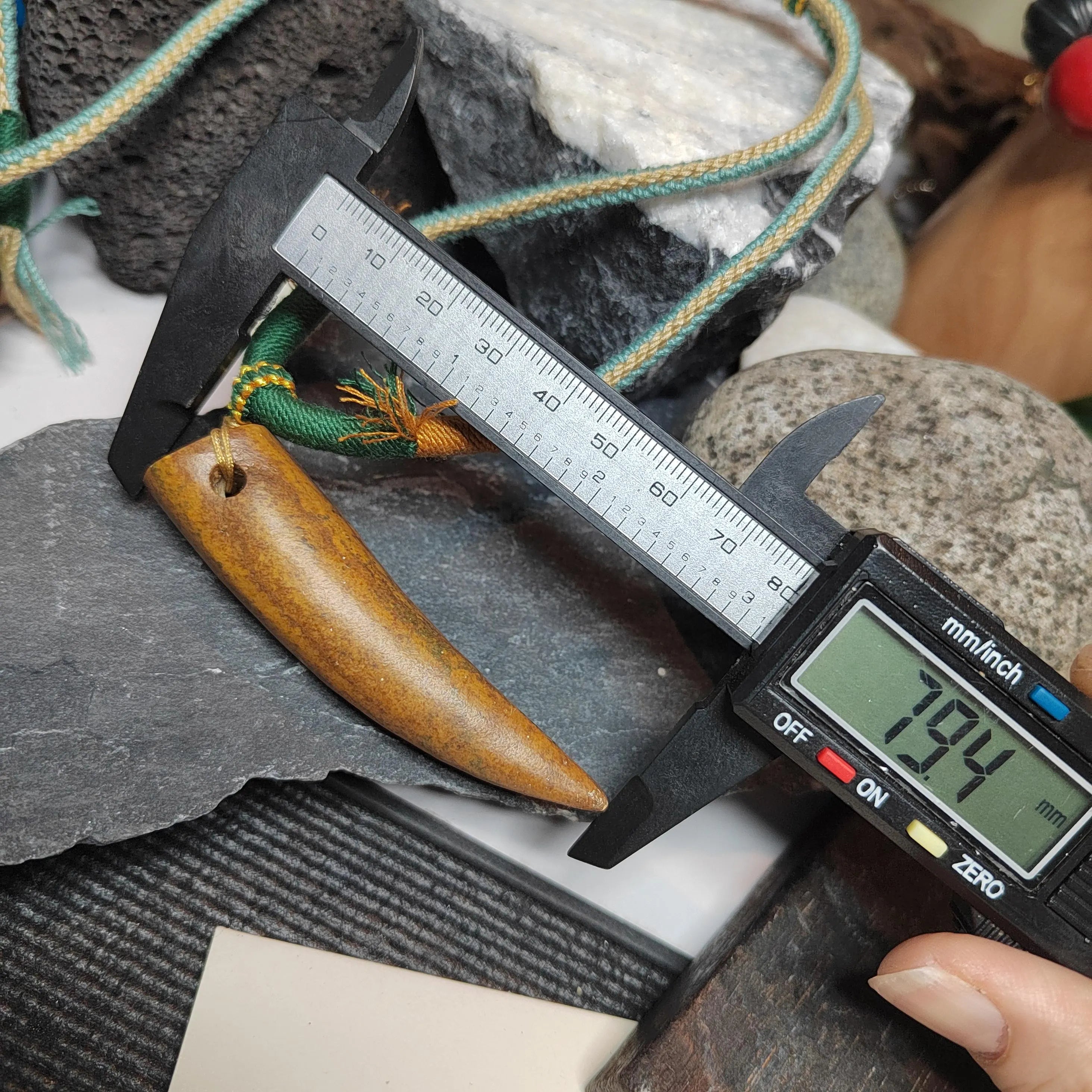 Certified Natural Old Skin Yellow Brown Hemo Jade Crescent Fang Design Pendant Necklace Bracelet 河磨玉老油黃皮月牙设计 | SL486 SL Precious