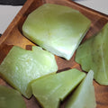 Nephrite Jade Raw Fragments • Huangkou Ice-Yellow with Water Grass Flower Pattern (454g) SL536 SL Precious