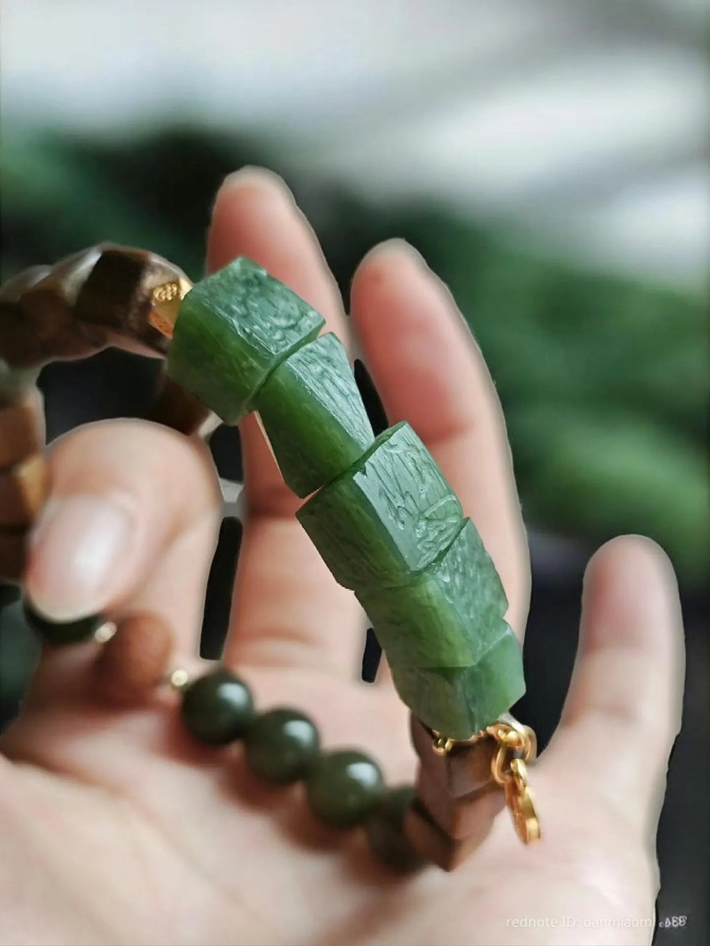 Natural DIY Green Nephrite Jade Raw Fragments · 446g Offcuts | SL538 SL Precious