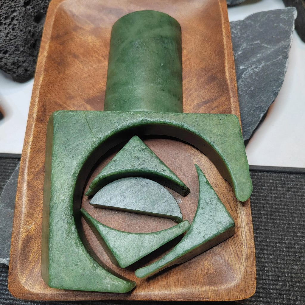 Nephrite Jade Raw Fragments • 442g Jewelry Making & Carving Offcuts SL535 SL Precious