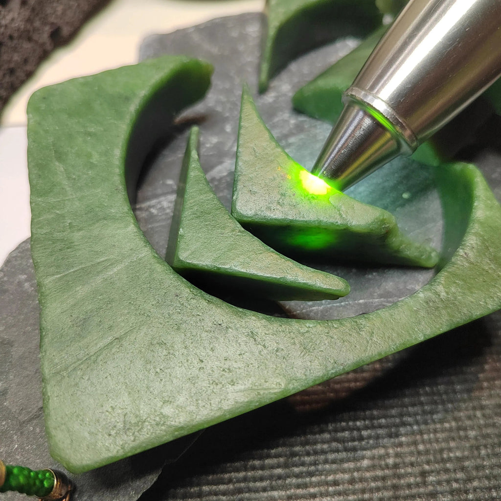 Nephrite Jade Raw Fragments • 442g Jewelry Making & Carving Offcuts SL535 SL Precious