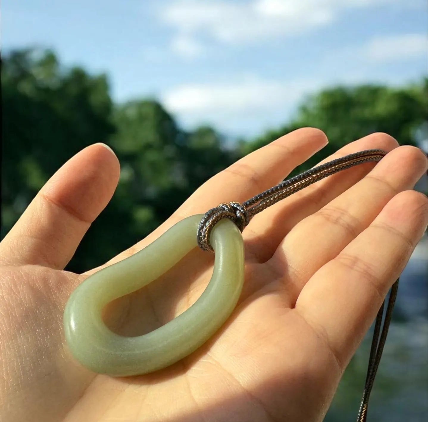 Nephrite Jade Raw Fragments • Huangkou Ice-Yellow with Water Grass Flower Pattern (454g) SL536 SL Precious