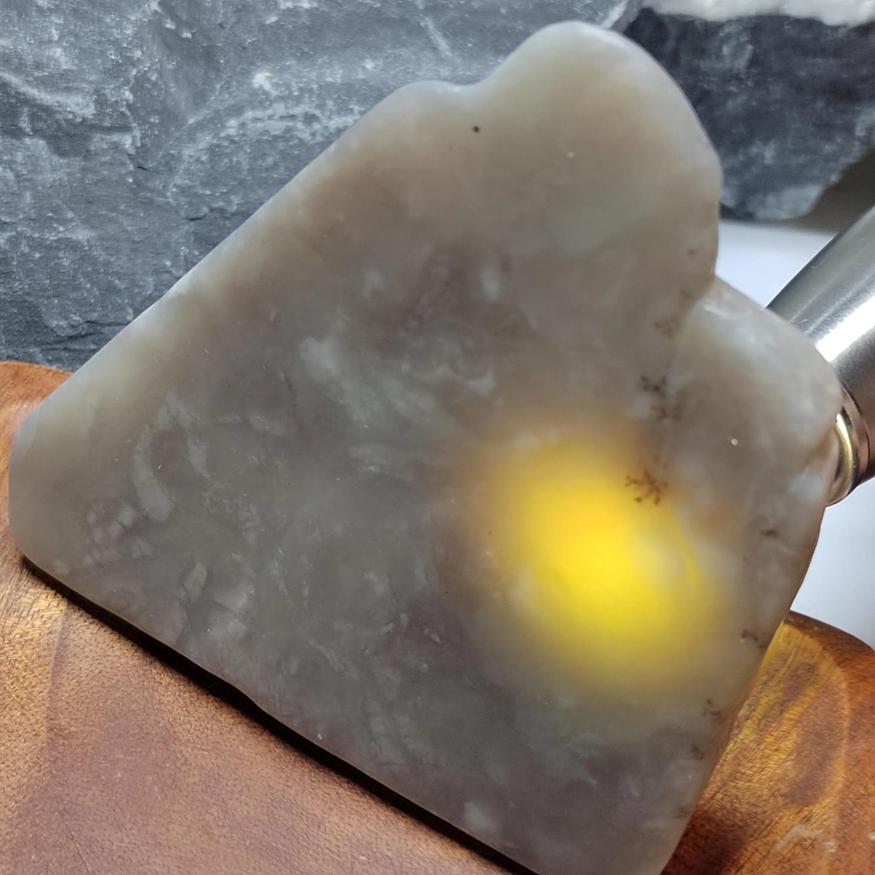 Natural DIY Nephrite Jade Raw Fragments · 467g Sugar Brown & Purple Smoke Mix | SL542 SL Precious