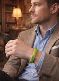 Certified Natural Unisex Apple Green Natural Xiuyan Jade Bangle 63.4mm | SL560 SL Precious