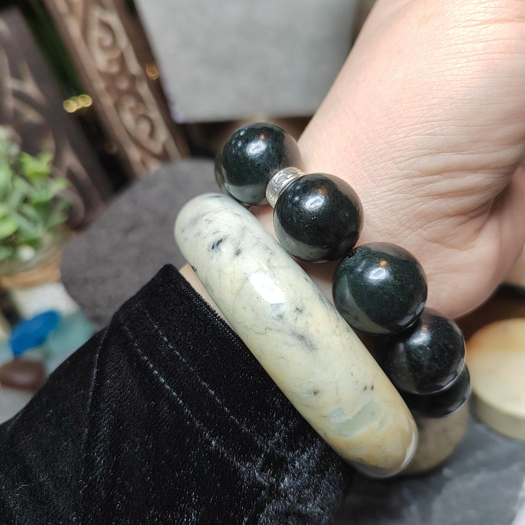 Certified Natural Xiuyan Jade Bangle 60.2mm | SL561 SL Precious