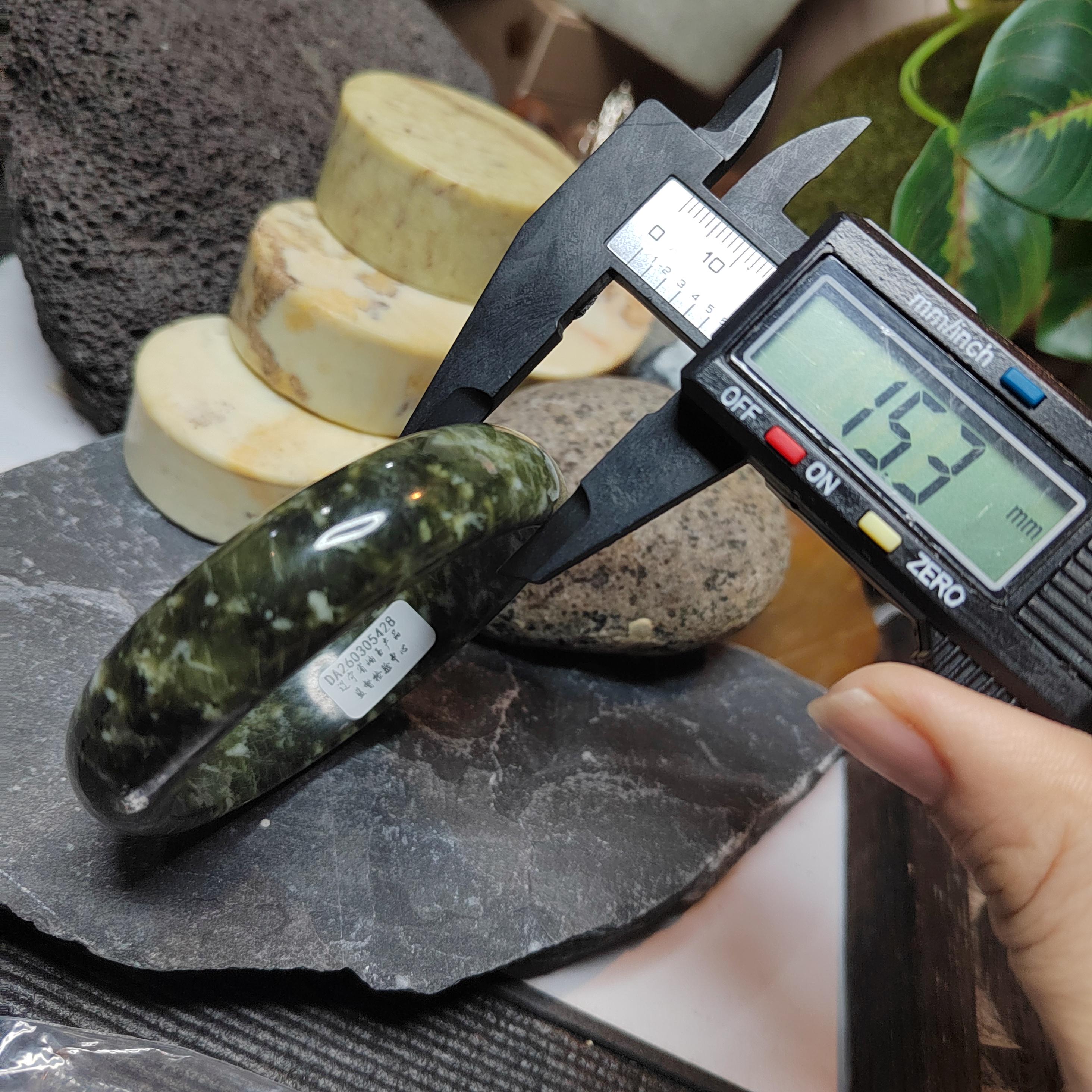 Collector’s Grade Xiuyan Jade Bangle “Ancient Forest” | 59.8 mm SL568 SL Precious