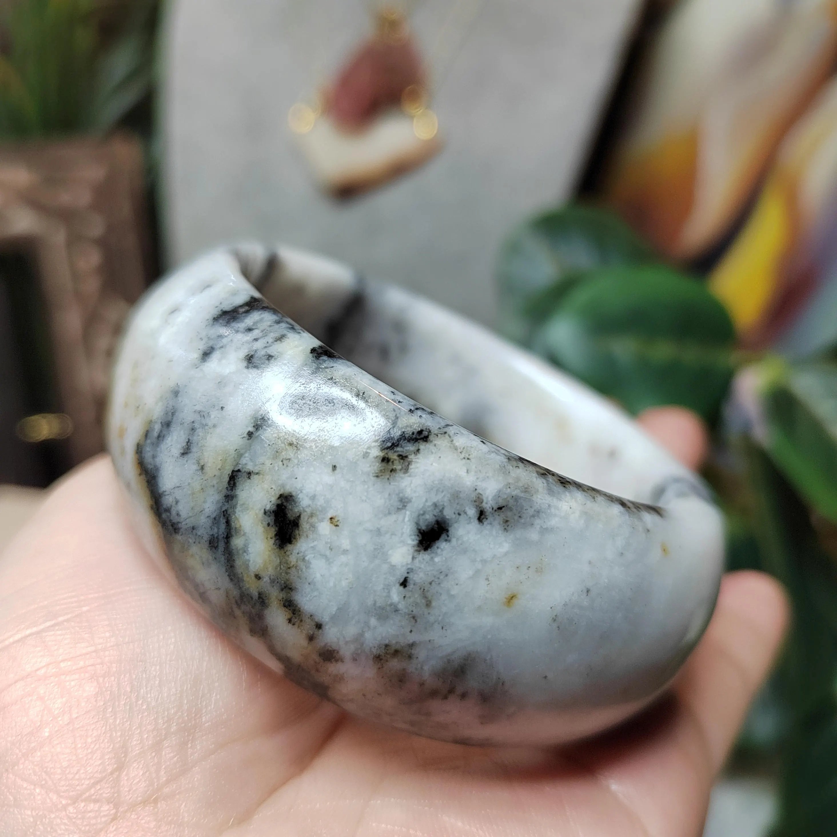 Collector’s Grade Xiuyan Jade Bangle “Timeless Glow” | 57.3 mm SL569 SL Precious
