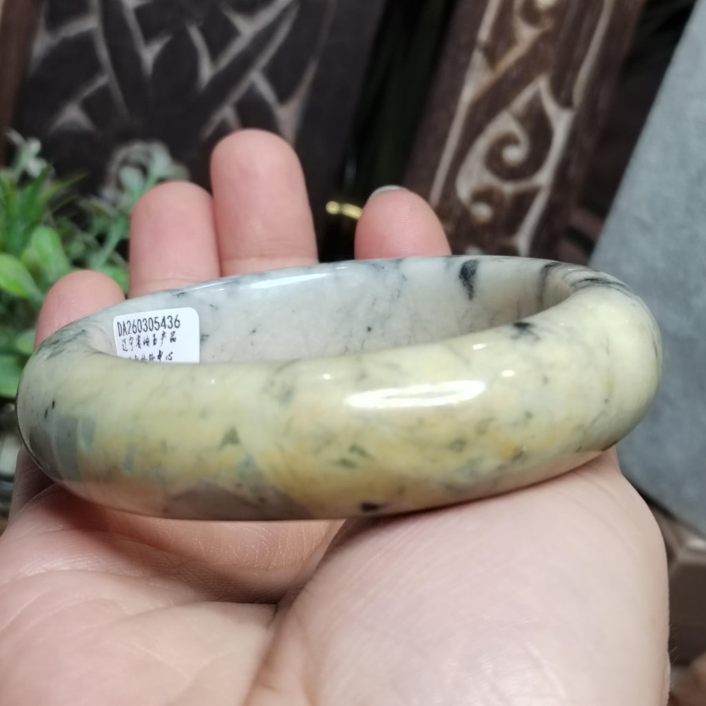 Certified Natural Xiuyan Jade Bangle 60.2mm | SL561 SL Precious