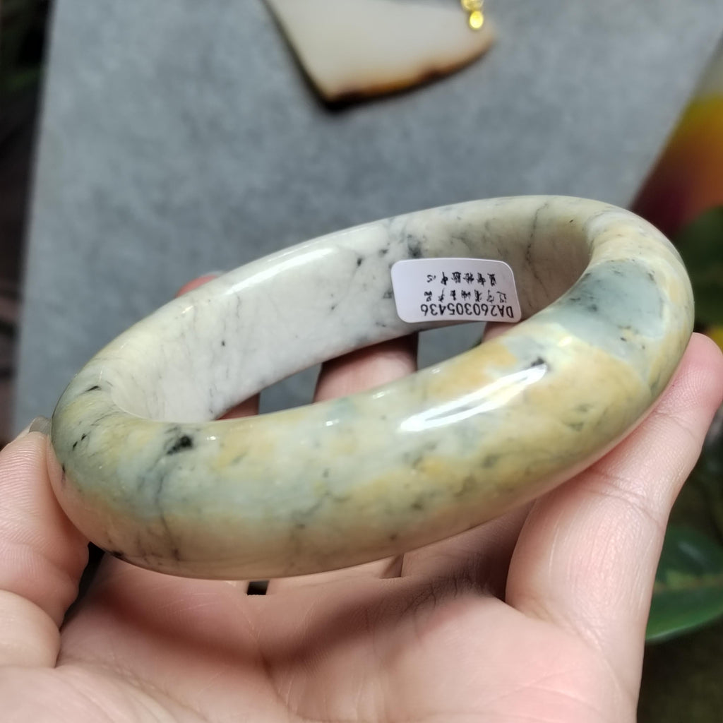 Certified Natural Xiuyan Jade Bangle 60.2mm | SL561 SL Precious