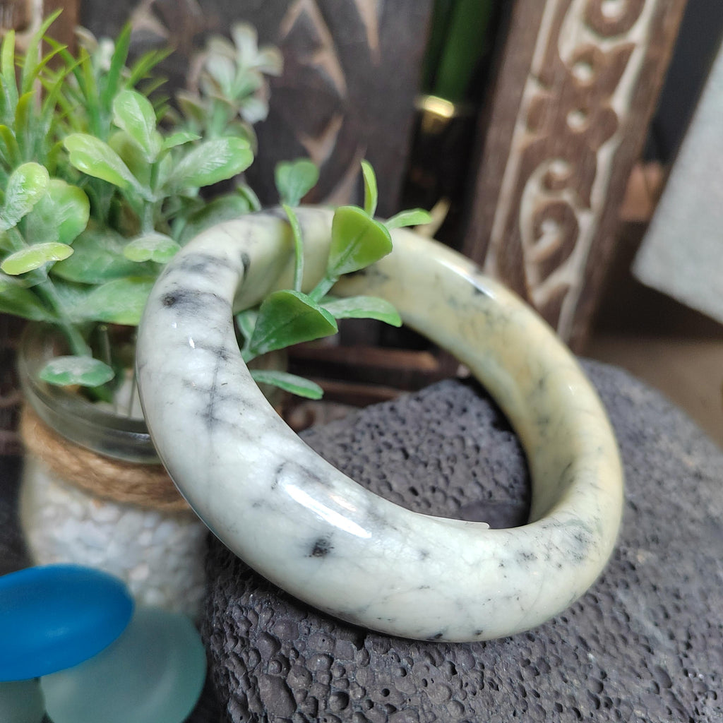 Certified Natural Xiuyan Jade Bangle 60.2mm | SL561 SL Precious