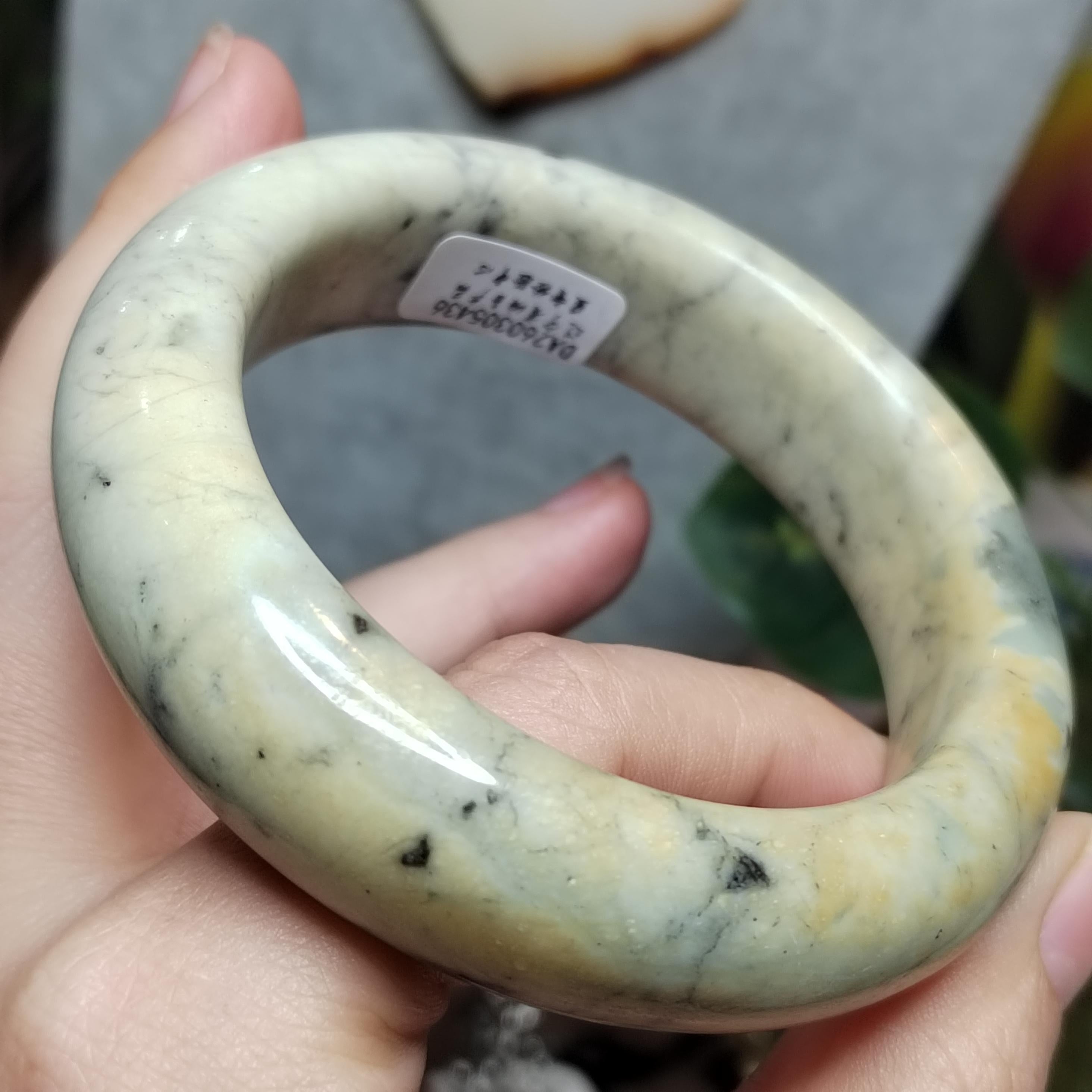 Certified Natural Xiuyan Jade Bangle 60.2mm | SL561 SL Precious