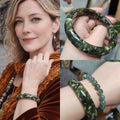 Collector’s Grade Xiuyan Jade Bangle “Ancient Forest” | 59.8 mm SL568 SL Precious