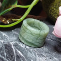 Certified Natural Xiuyan Jade Ring “Verdant Cloud Grace” | Inner 18.6 mm (US 8.75) SL585 SL Precious