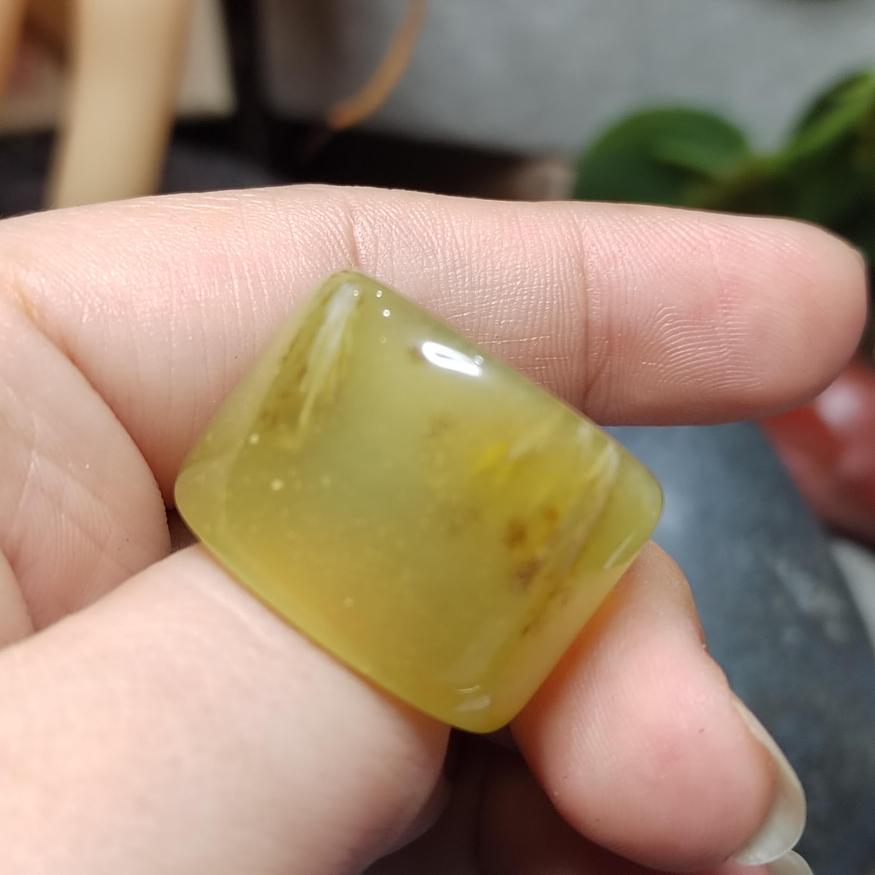 Certified Natural Xiuyan Jade Ring “Verdant Dawn” | Inner 17.4 mm (US 7)  SL592 SL Precious