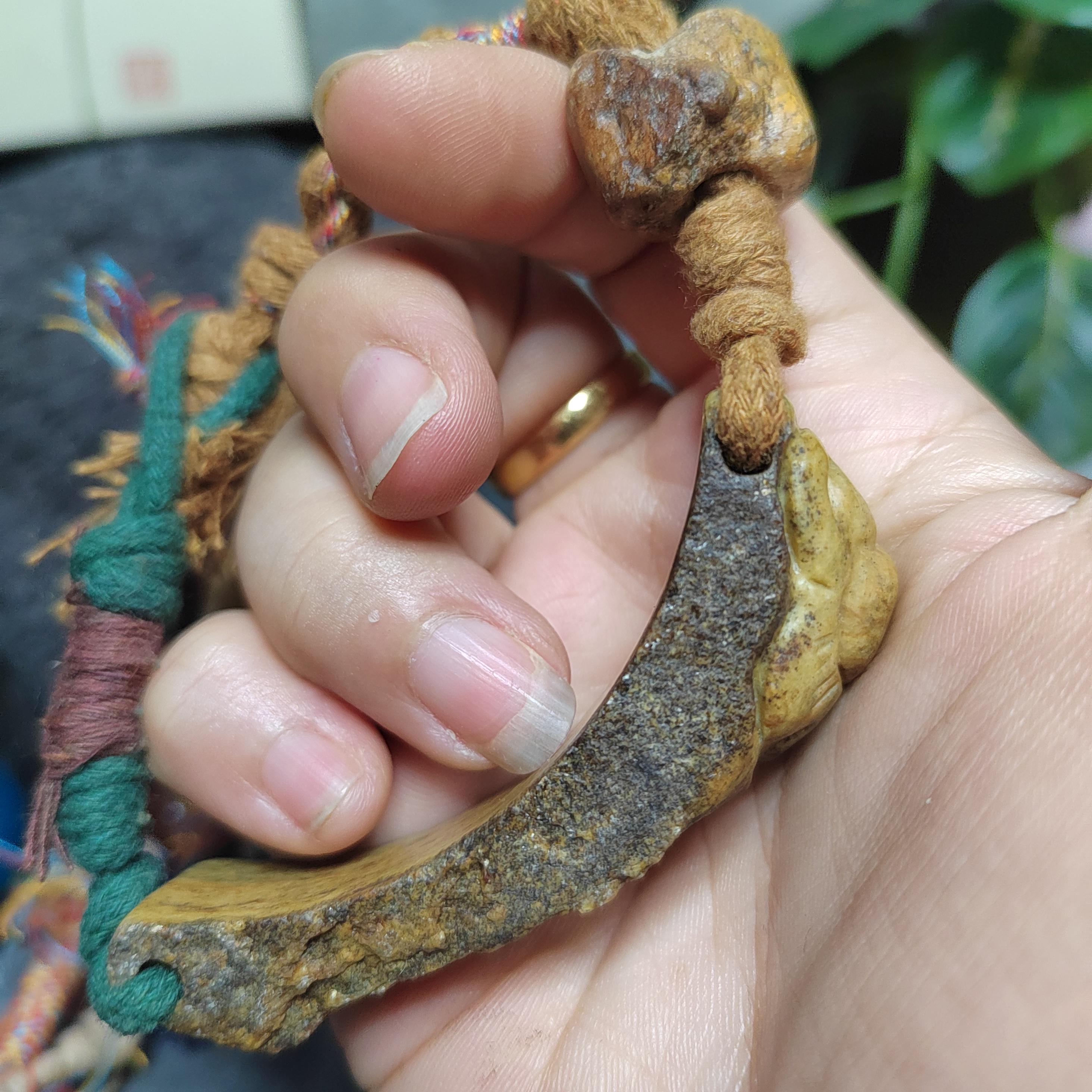 Certified Natural Hemo Jade Handcrafted RuYi Hui‑Pattern Adjustable Bracelet | SL603 SL Precious