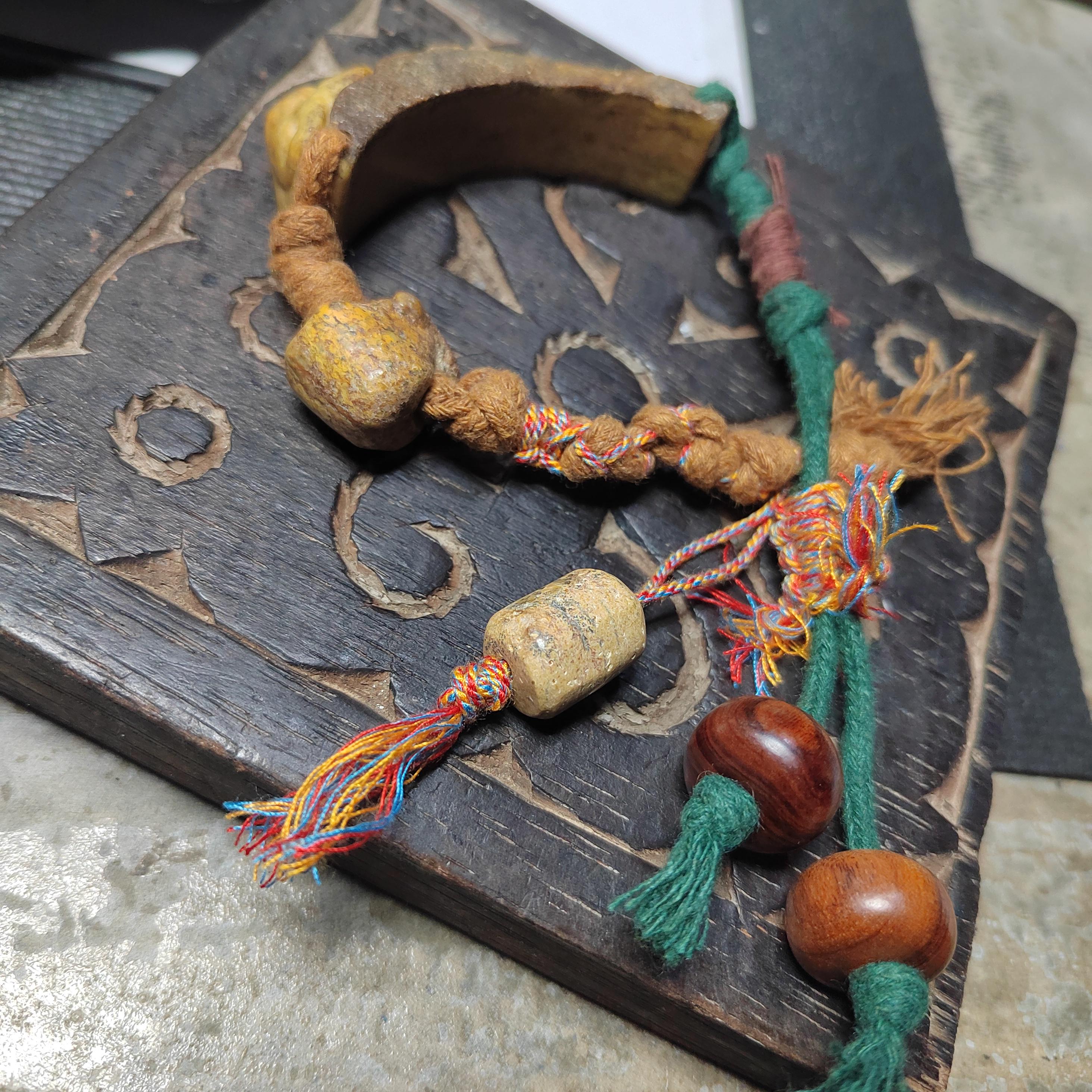 Certified Natural Hemo Jade Handcrafted RuYi Hui‑Pattern Adjustable Bracelet | SL603 SL Precious